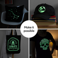 Glow-in-the-Dark Iron-On