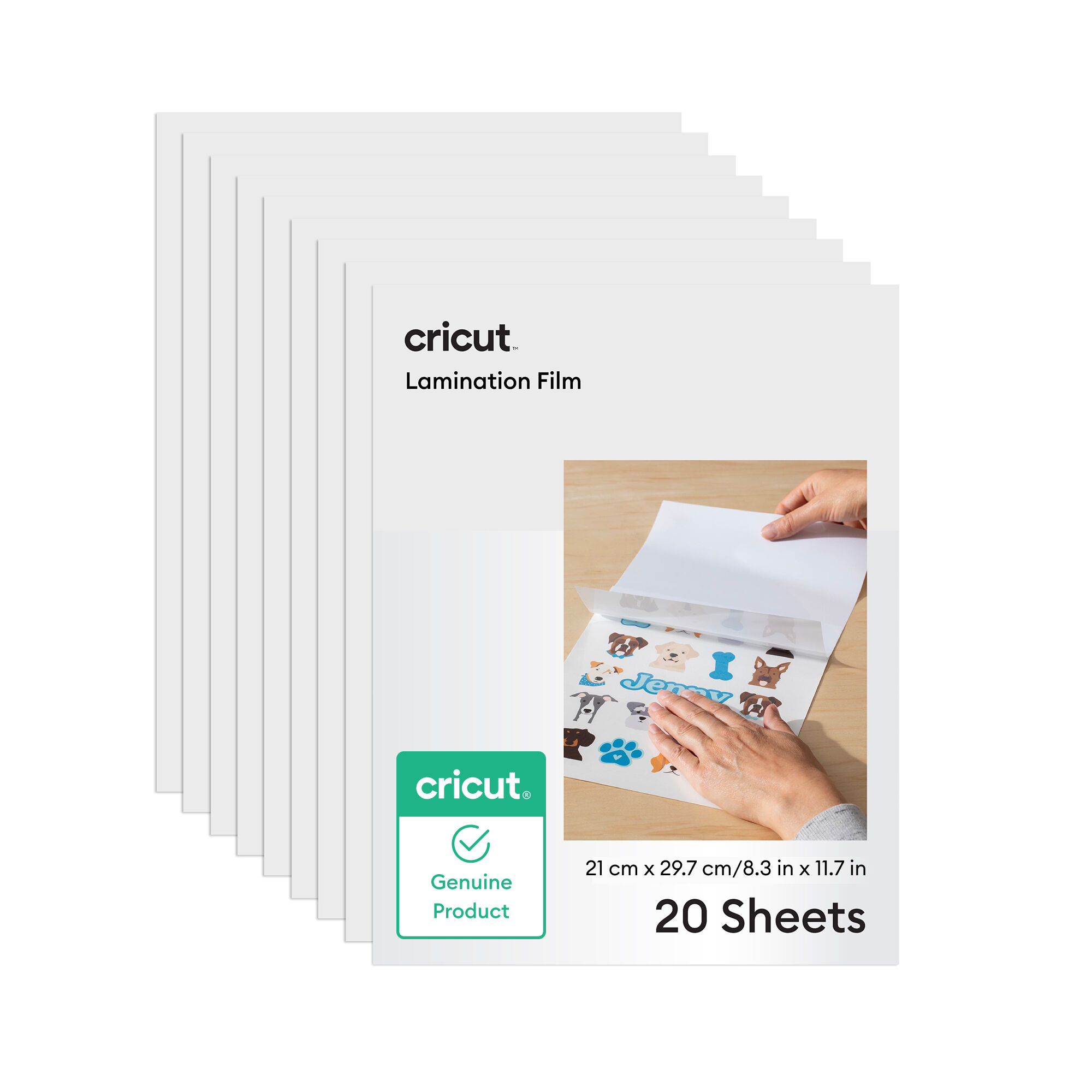 Cricut Lamination Film – A4 | 30 Count | Holographic & Transparent