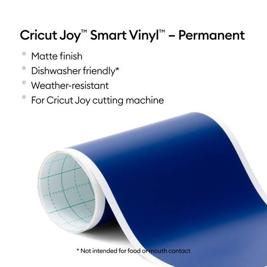 Cricut Joy™ Smart Vinyl™ – Permanent, Blue