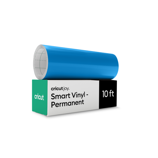Cricut Joy™ Smart Vinyl™ – permanentes Vinyl ohne Schneidematte (3 m / 10 Fuß), Meerblau