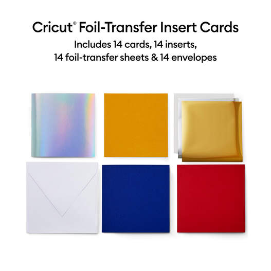 Foil Transfer Insert Cards, Celebration Sampler - S40 (14 ct)