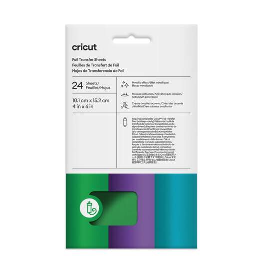 Foil Transfer Sheets Sampler, Jewel (24 ct)
