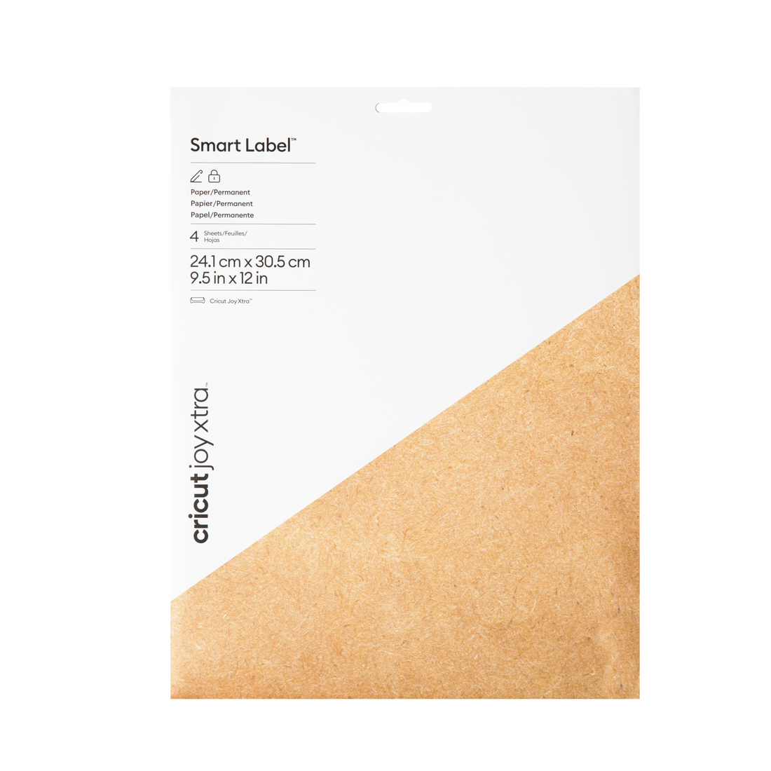 Cricut Joy Xtra Smart Label Paper | Permanent (4 Count)