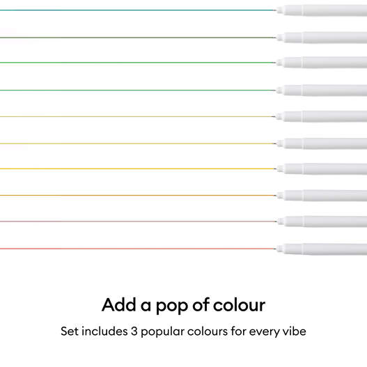 Stylos permanents &agrave; pointe fine Cricut Joy&trade; 0,4&nbsp;mm, kit complet (30&nbsp;unit&eacute;s) 
