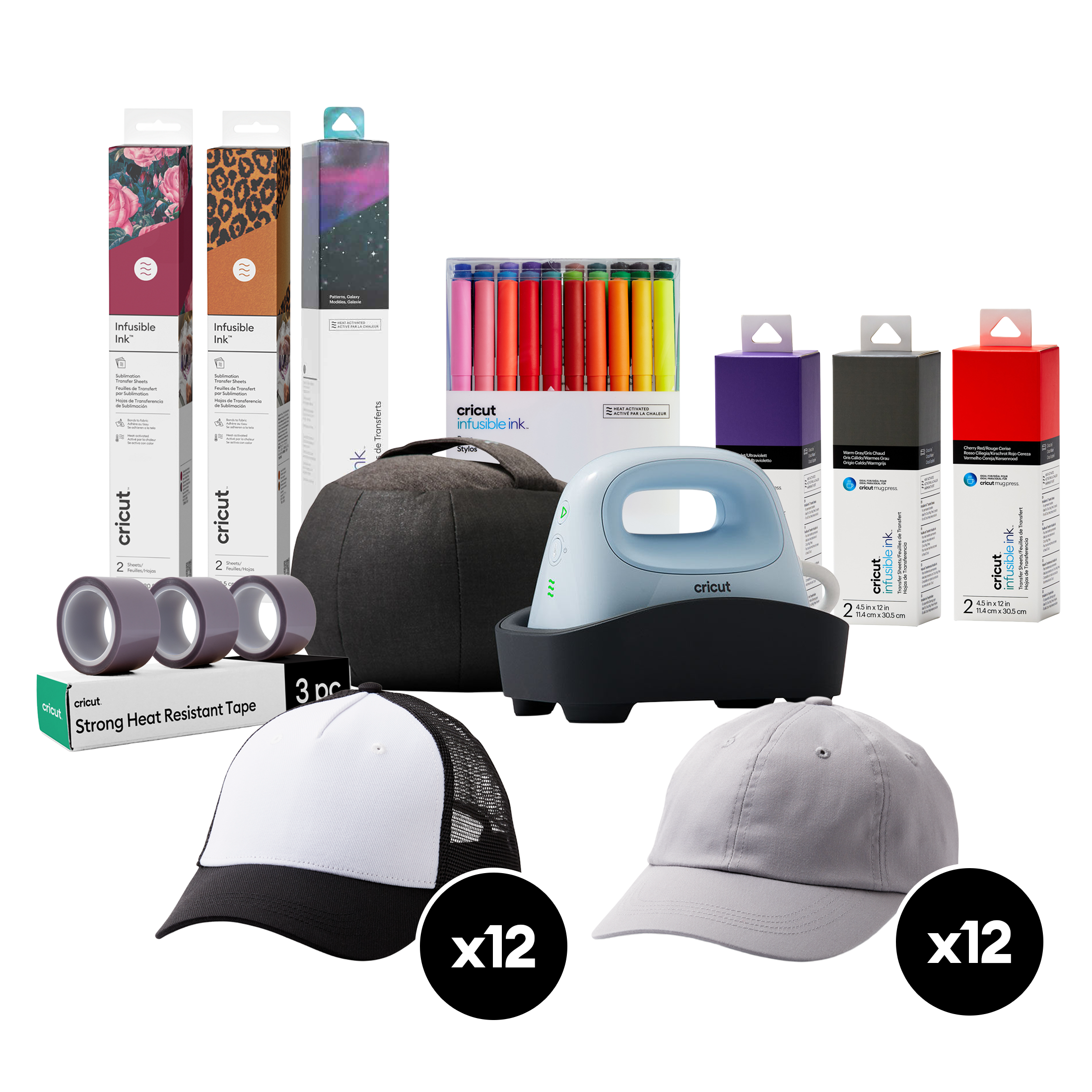 Cricut Hat Press Mega Bundle