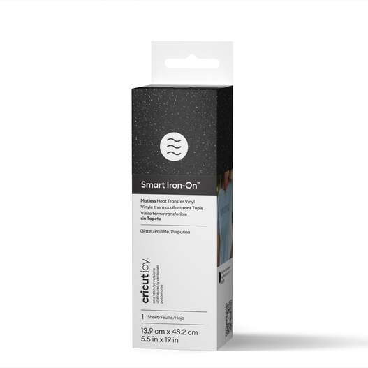 Cricut Joy&trade; Smart Iron-On&trade; Glitzer, Schwarz