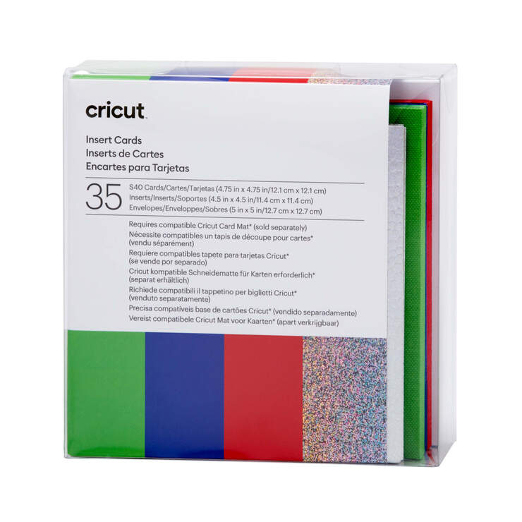 Cartes avec insert, collection Rainbow Scales - S40 (35 unités) Cartes avec insert, collection Rainbow Scales - S40 (35 unités)