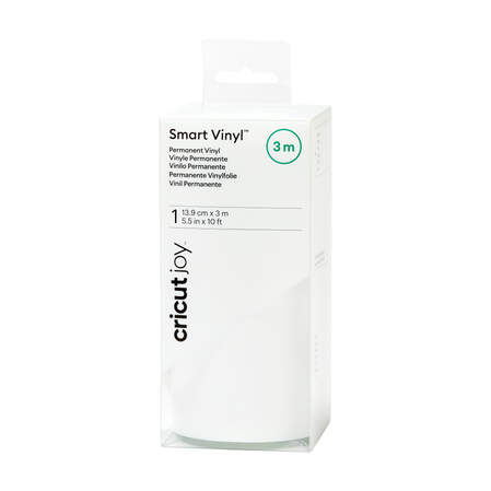 Cricut Joy™ Smart Vinyl™ – Permanent (10 ft / 3 m), White