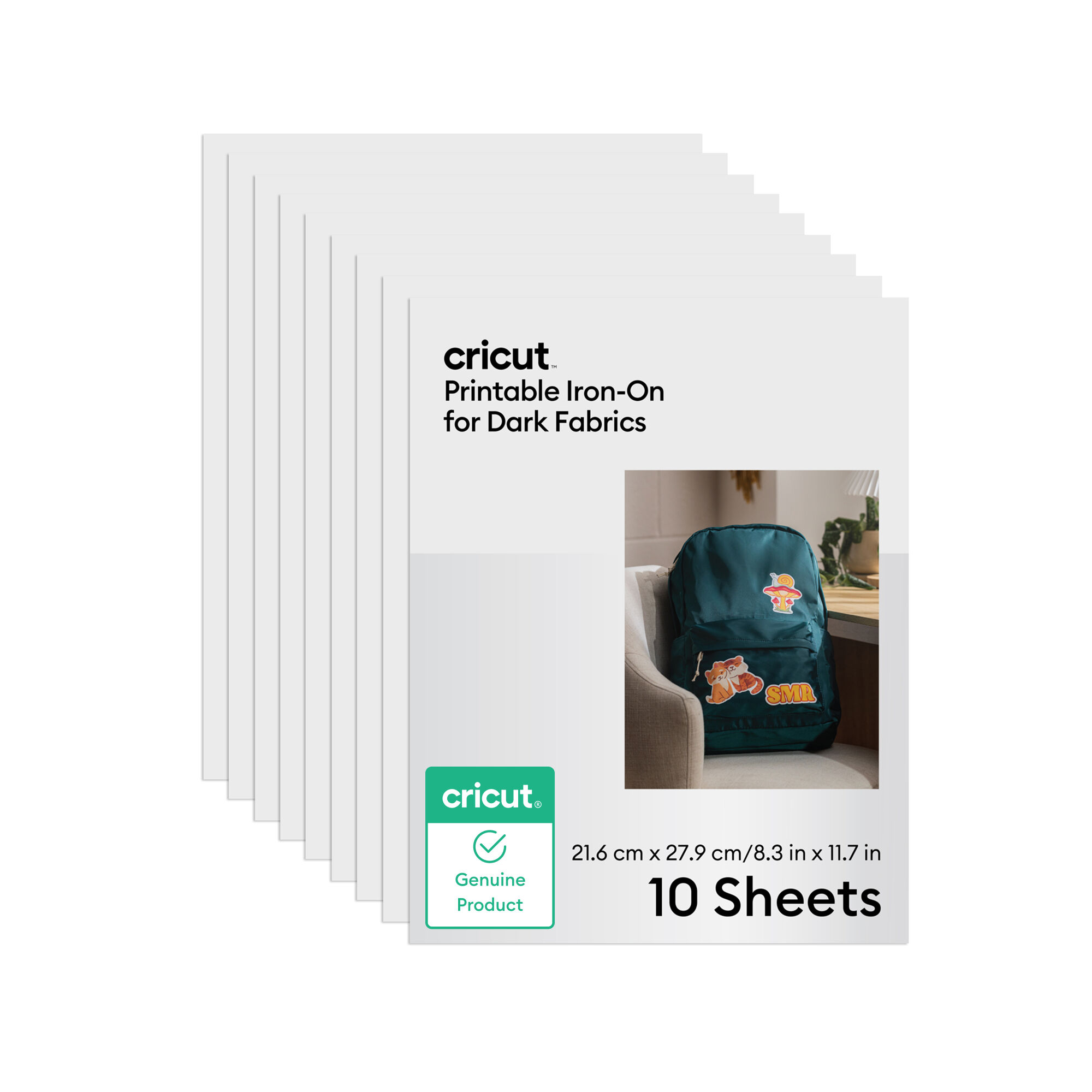 Cricut Printable Iron-On For Dark Fabrics – A4 (10 Count)