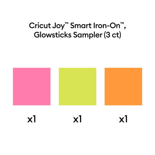 Smart Iron-On&trade; Cricut Joy&trade;, collection Neon