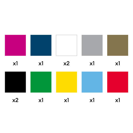 Smart Iron-On™ Matless Heat Transfer Vinyl, Variety Sampler (0.3m / 12 in) (12 ct) Smart Iron-On™ Matless Heat Transfer Vinyl, Variety Sampler (0.3m / 12 in) (12 ct)