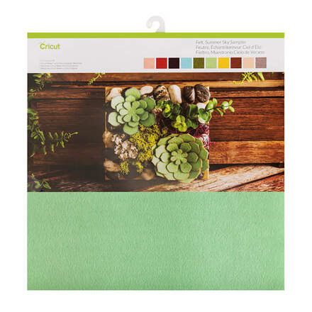 Felt Sampler, Sky Felt Sampler, Sky