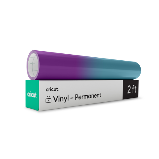 Wärmeaktiviertes Vinyl mit Farbveränderung – permanent, Violett-Türkis