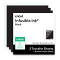 Infusible Ink&trade;-Transferfolien (2 St&uuml;ck), Schwarz