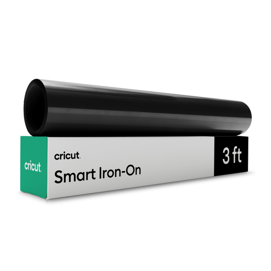 Smart&nbsp;Iron-On&trade; B&uuml;gelfolie ohne Schneidematte (0,9 m / 3 Fu&szlig;), Schwarz