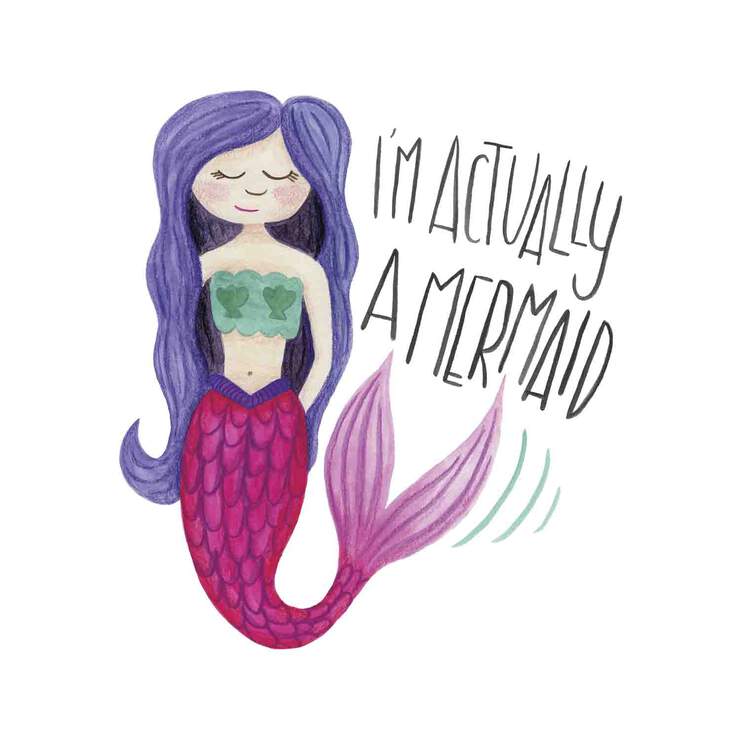 Iron-On Designs™, Mermaid (LG) Iron-On Designs™, Mermaid (LG)