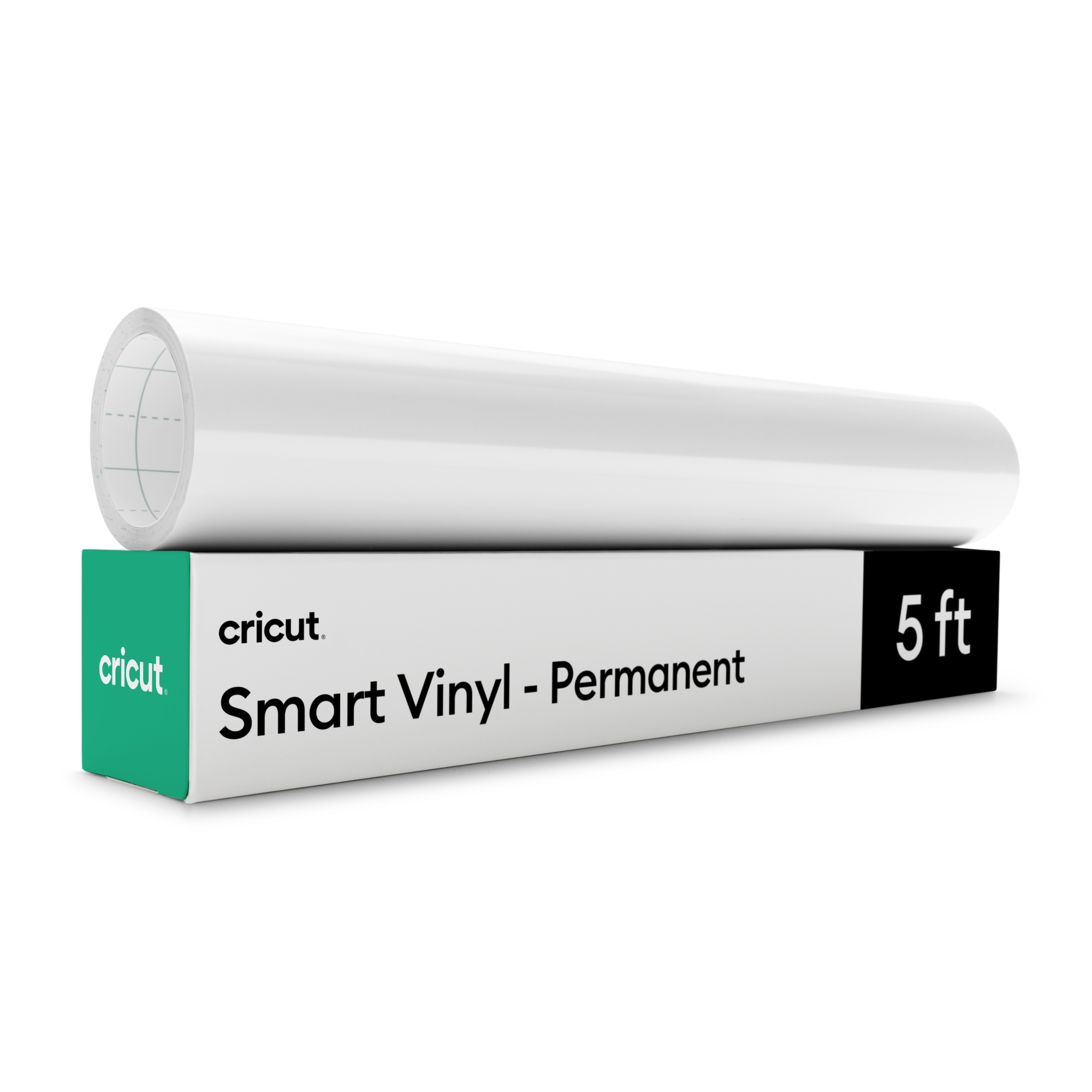 Cricut™ Smart Vinyl™ Matless Permanent Vinyl (1.5m / 5 ft) | White