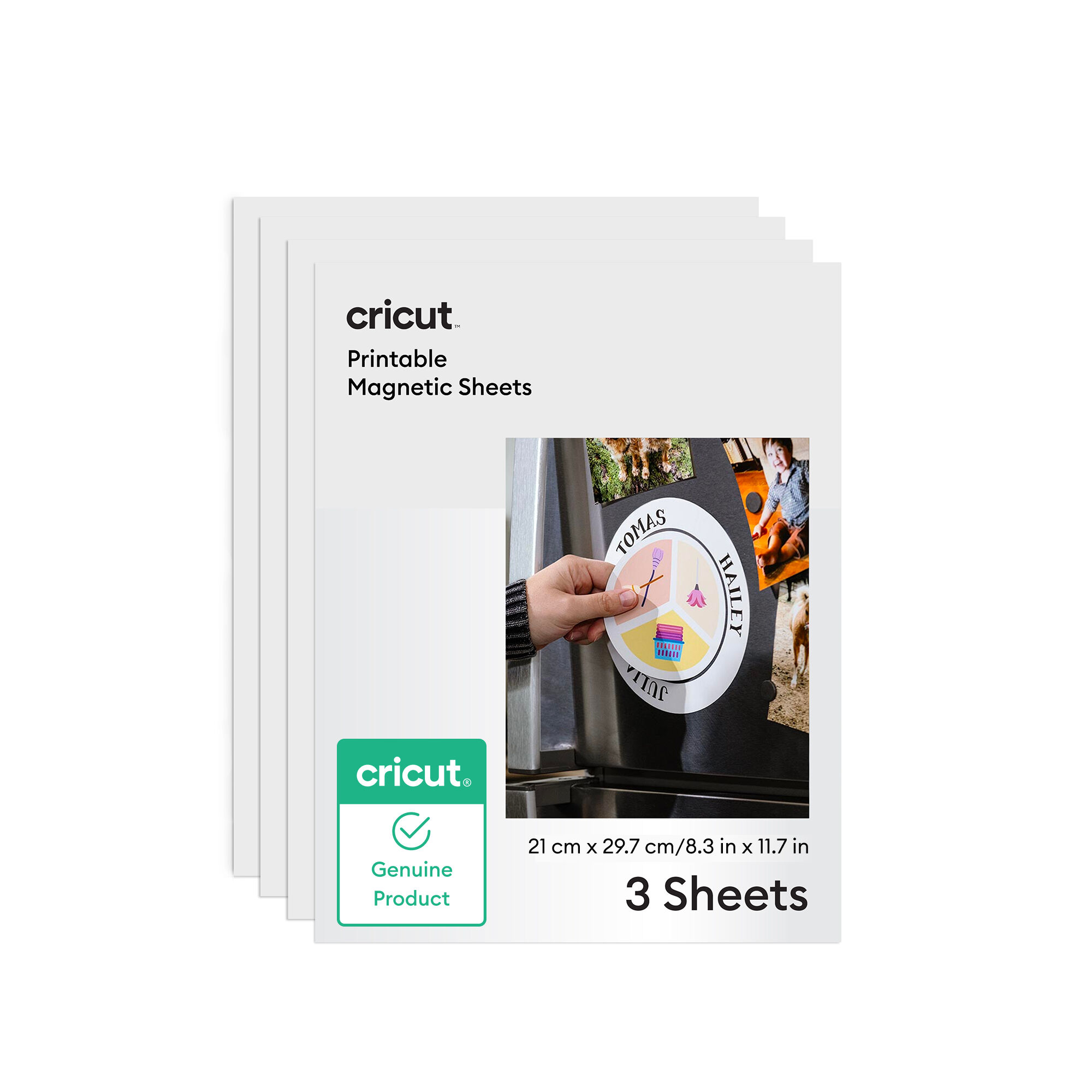 Cricut™ Printable Magnet Sheets | A4 | 3 Count