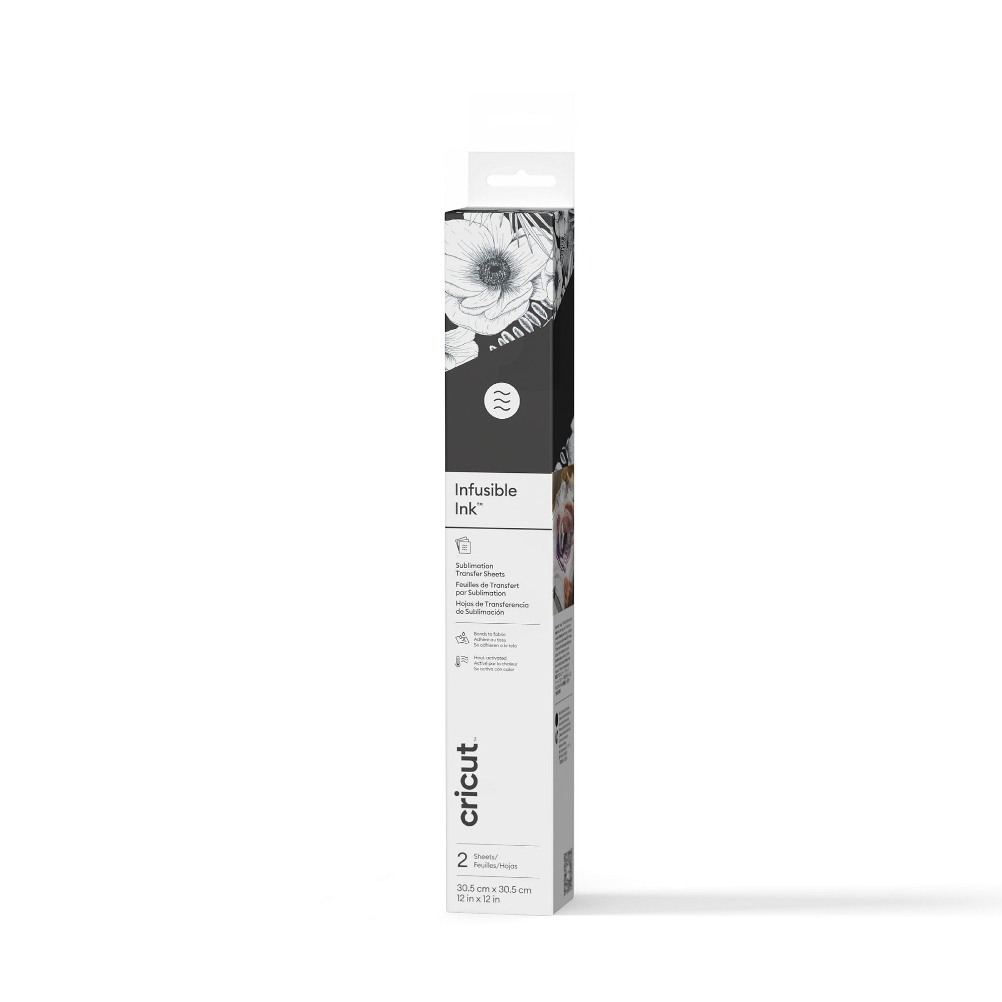 Cricut Patterned Infusible Ink Transfer Sheets | Black Botanicals