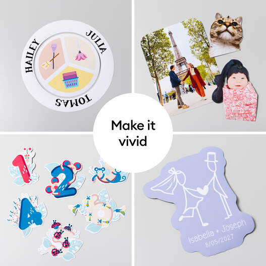 Printable Magnet Sheets &ndash; A4 (8 ct), White
