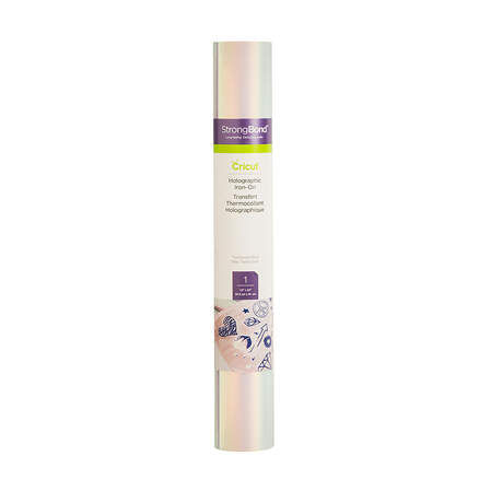 Thermocollant holographique, Bleu Translucide 30,5 × 61 Thermocollant holographique, Bleu Translucide 30,5 × 61