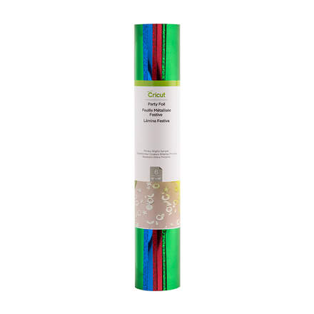 Échantillon Foil de décoration Cricut®, Brillants primaires Échantillon Foil de décoration Cricut®, Brillants primaires