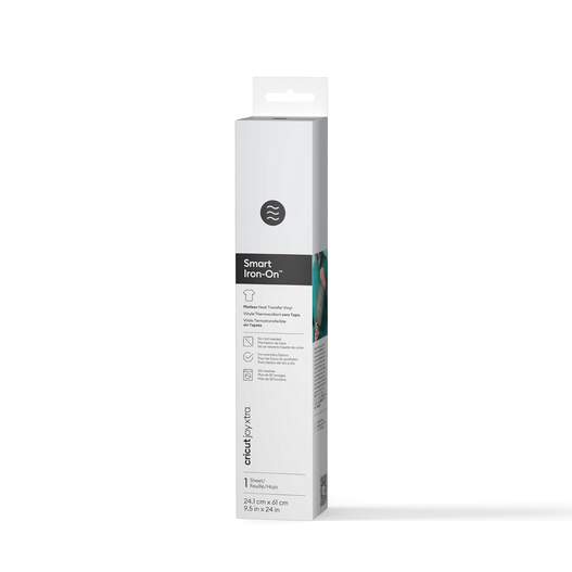 Cricut Joy Xtra&trade; Smart Iron-On&trade; W&auml;rme&uuml;bertragungsvinyl, Hibiskus-Musterset (3 Stk.), Wei&szlig;