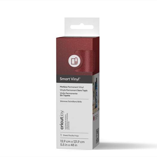 Cricut Joy&trade; Smart Vinyl&trade; Shimmer Matless Permanent Vinyl
