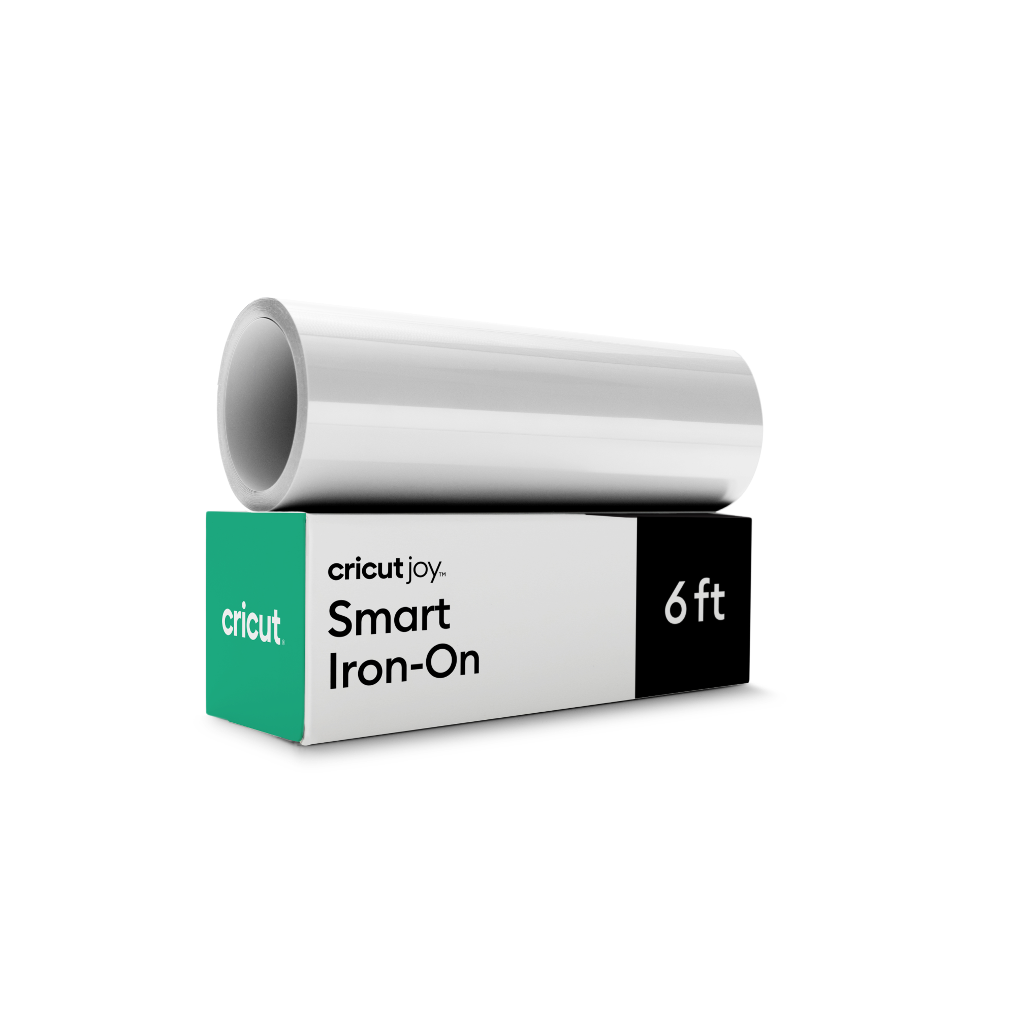 Cricut Joy Smart Iron-On Matless Heat Transfer Vinyl (5.5 in x 6 ft) | White