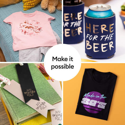 Metallisches Iron-On, Rosa