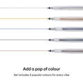 Cricut&trade; Glitter Gel Pen Set, 0.8 mm (3 ct) + Adapter