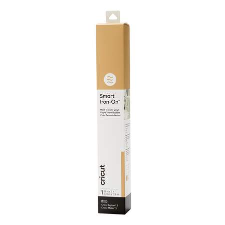 Smart Iron-On&trade; Matless Heat Transfer Vinyl (3 ft) - Gold
