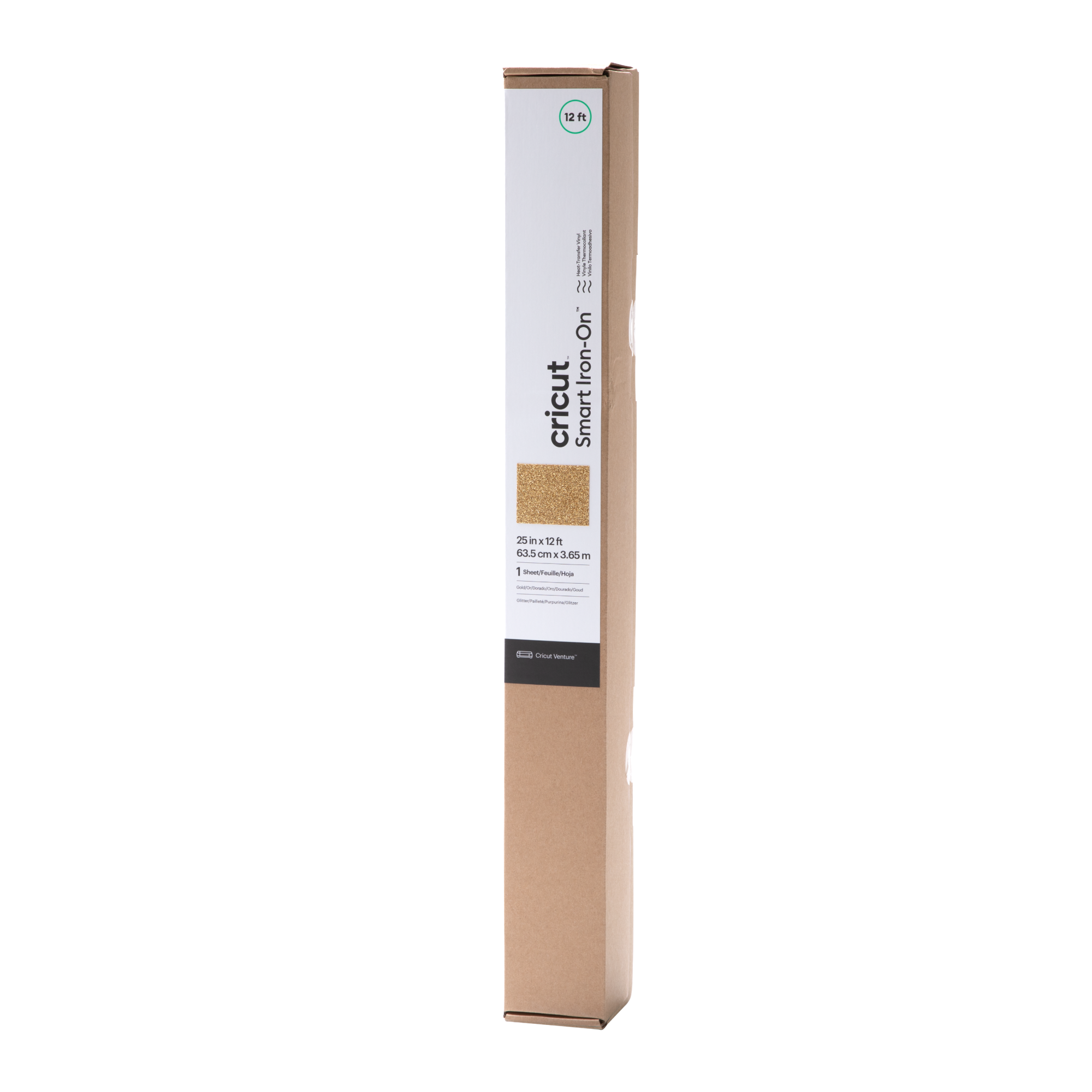 Cricut™ Smart Iron-On | Glitter | Gold 12 ft