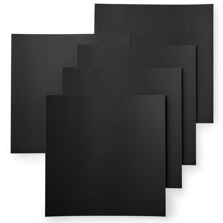Papier cartonné autocollant Smart Paper™, Noir