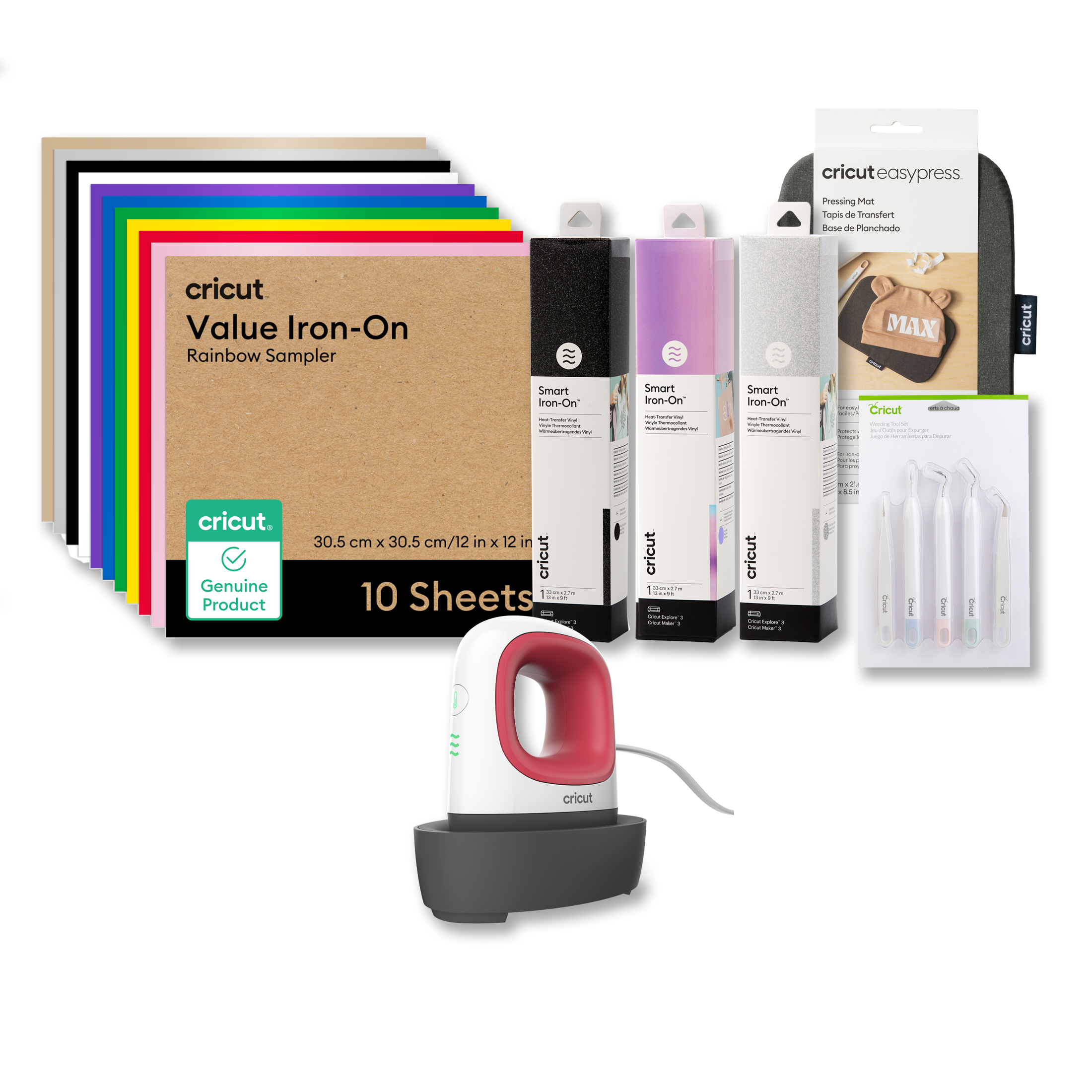 Cricut Easypress Mini + Everything Iron-On Bundle