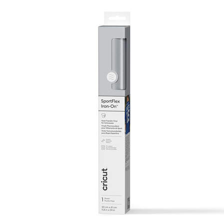 SportFlex Iron-On&trade;, Silver