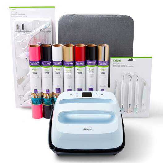 Cricut EasyPress™ 3 – 22,5 cm x 22,5 cm + Everything Iron-On Bundle