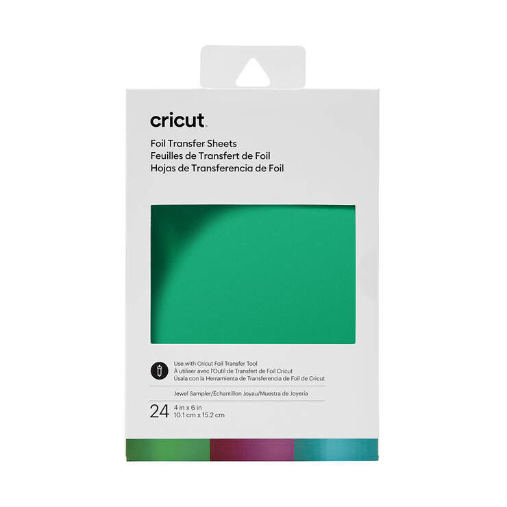 Foil Transfer Sheets Sampler, Jewel (24 ct) Foil Transfer Sheets Sampler, Jewel (24 ct)