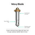 Wavy Blade + QuickSwap™ Housing