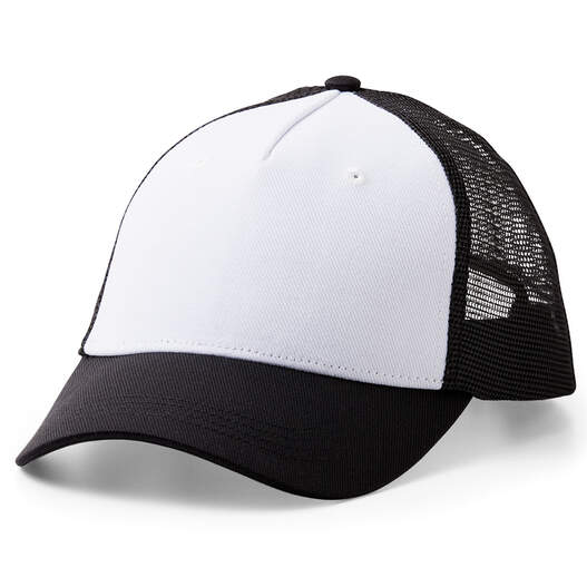 Cricut Trucker Hat, Black/White (1 ct)