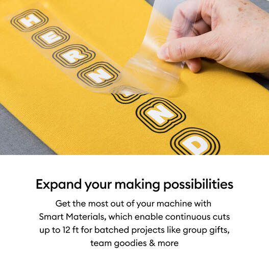 Smart Iron On&trade; Glitter Matless Heat Transfer Vinyl (3 ft)