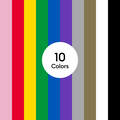 Vinyle économique collection Rainbow (0,3 m / 12 po) (10 pièces)