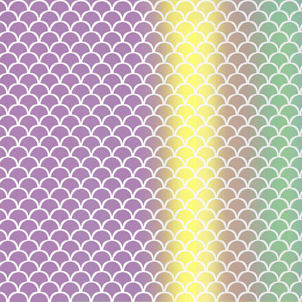 Premium Vinyl™ Mosaik-Sampler, Meerjungfrau – Permanent Premium Vinyl™ Mosaik-Sampler, Meerjungfrau – Permanent