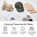 Cricut Joy&trade; Smart Iron-On&trade; Glitzer-B&uuml;gelfolie ohne Schneidematte, Wei&szlig;