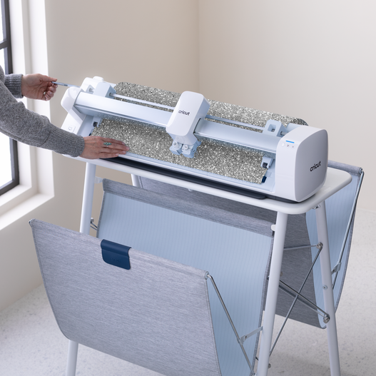 Smart Iron-On, Glitter, Silver 12 ft