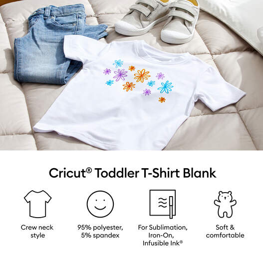 Youth T-Shirt Blank, Crew Neck (2ct)