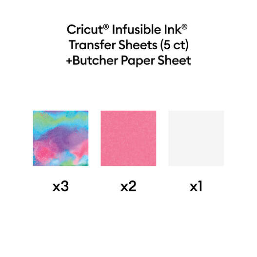 Patterned Infusible Ink&trade; Transfer Sheets, Watercolour Sampler