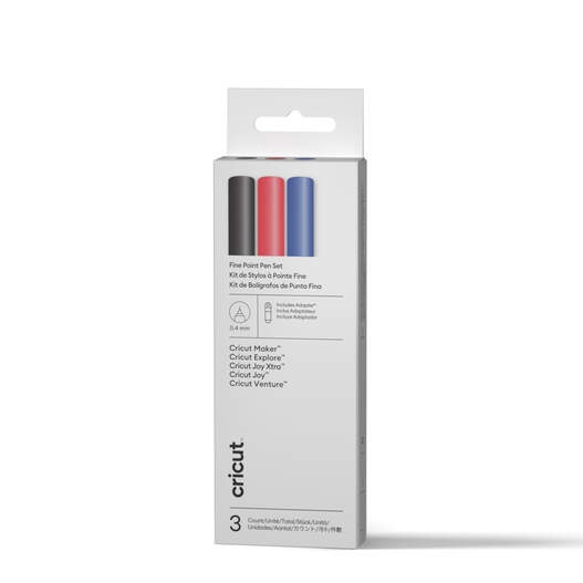 Stylos permanents &agrave; pointe fine Cricut Joy&trade; 0,4&nbsp;mm, kit complet (30&nbsp;unit&eacute;s) 