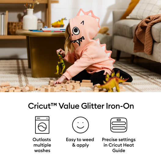 Value Glitter Iron-On (10 in x 8 ft)