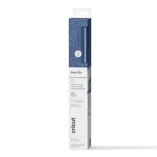 Glitter Iron-On, Royal